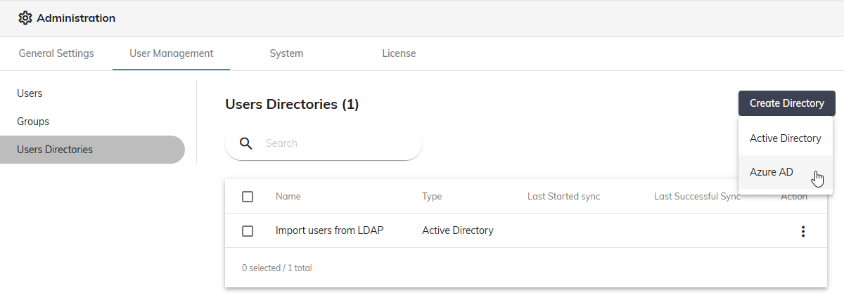 Qalyptus Server users from Azure AD