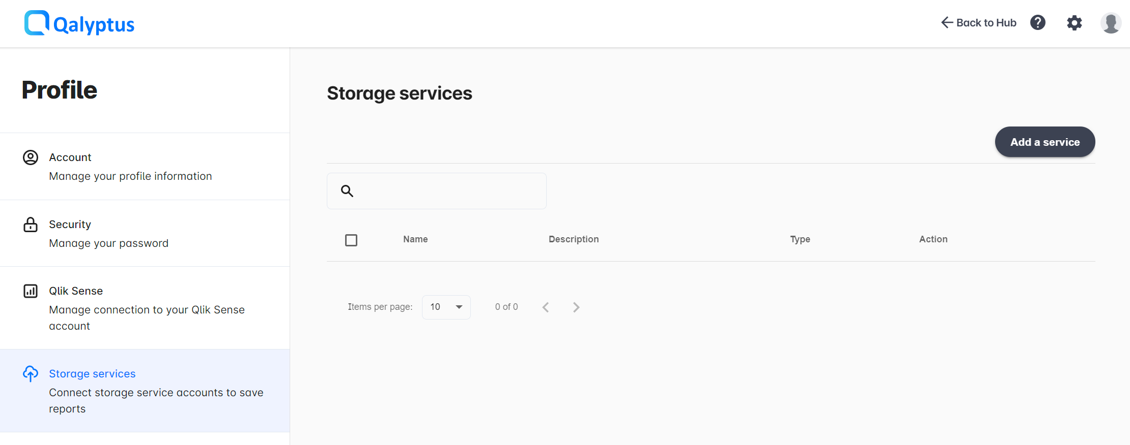 Qalyptus Cloud Storage services