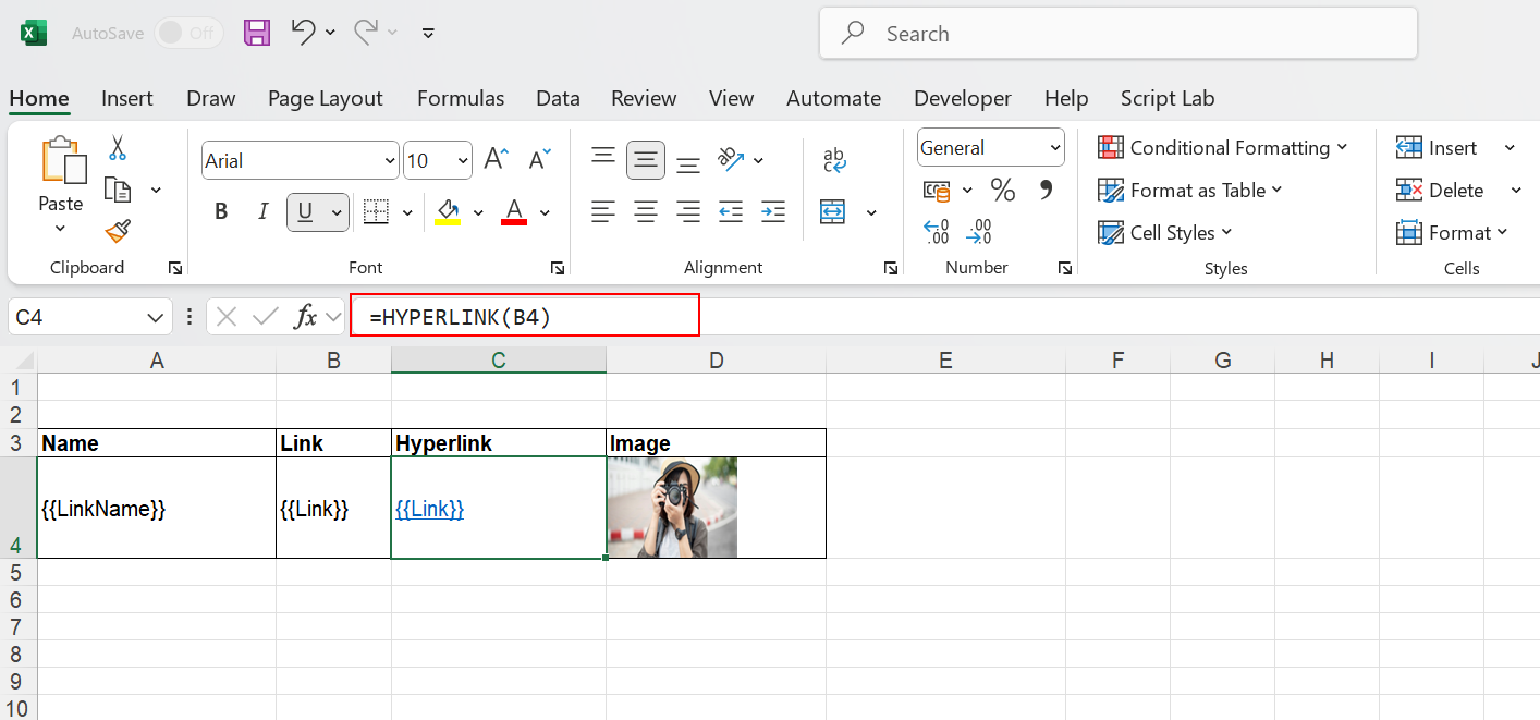 Qalyptus URL to Hyperlink Excel