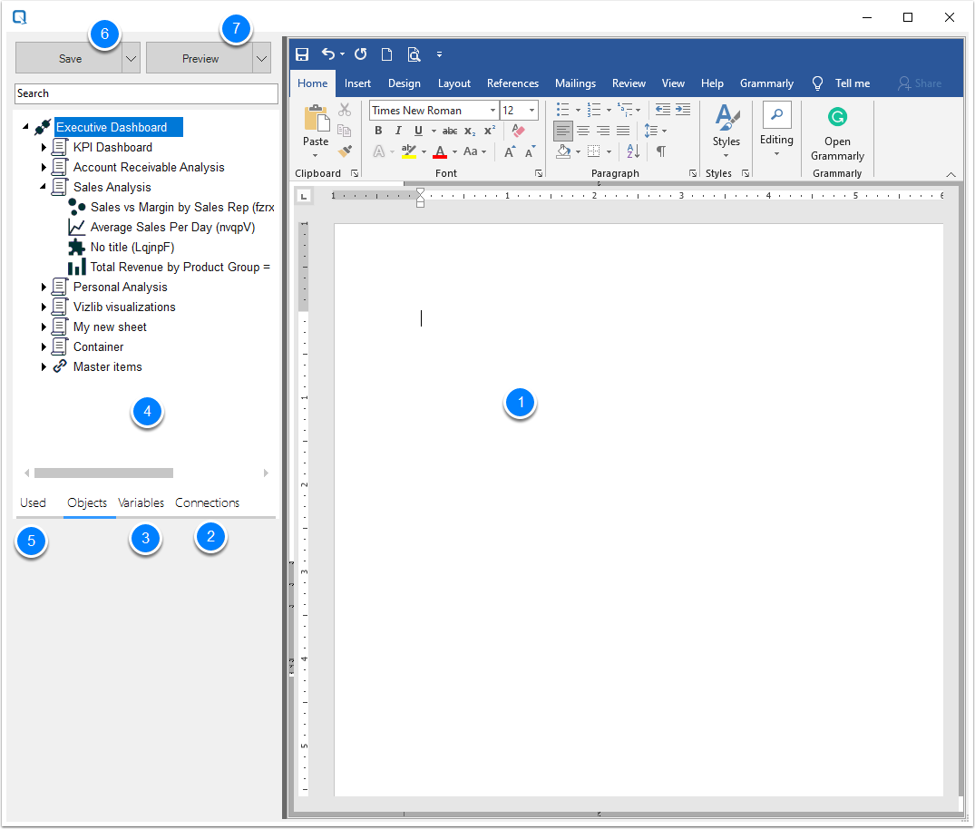 Qalyptus Word Template File