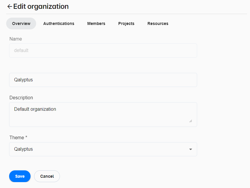 Organisations Cloud Qalyptus